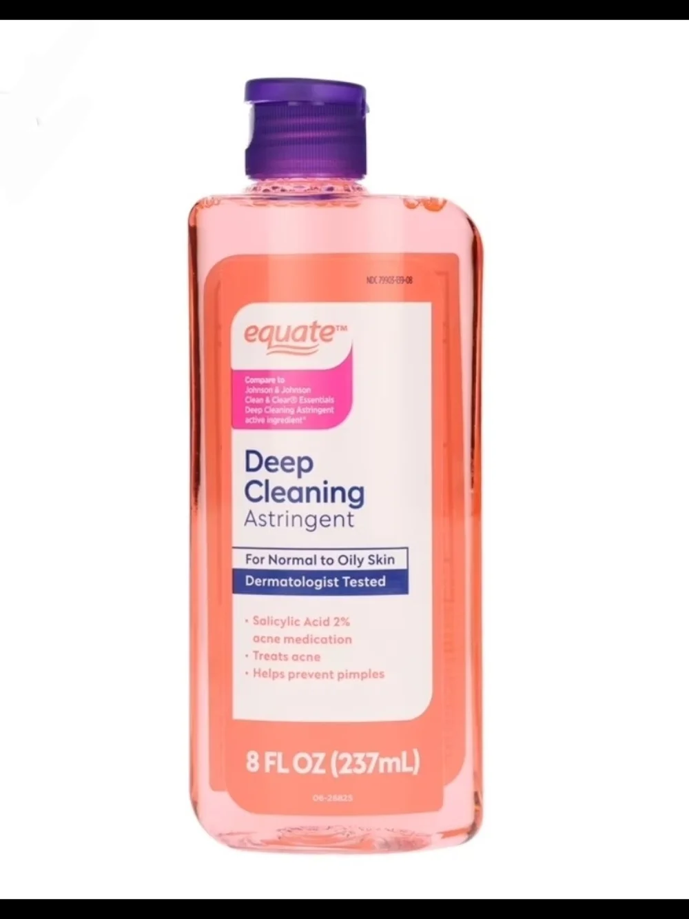 Equate Deep Cleaning Astringent Toner - Pink (8 fl oz)